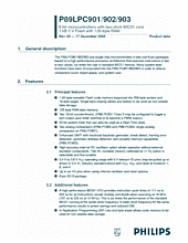 DataSheet P89LPC901 pdf